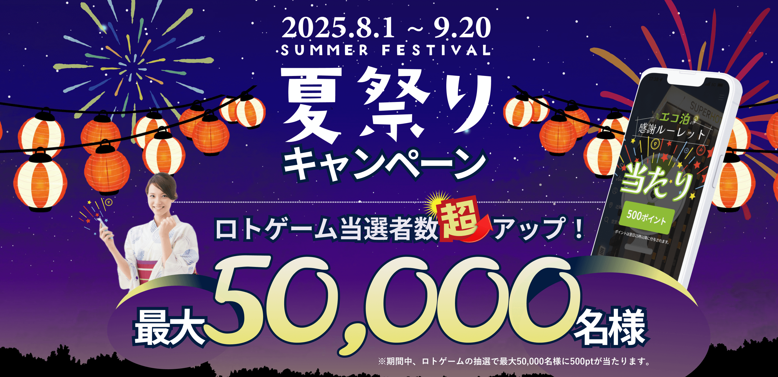 毎日300人以上に当たる！ロトゲーム新登場