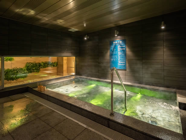 スーパーホテル埼玉・川越の疲れをいやす天然温泉「桜桃の湯」