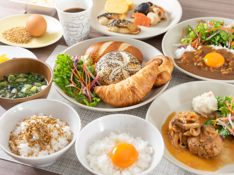 天然温泉 妙見の湯 スーパーホテル熊本・八代の身体がよろこぶ無料朝食ビュッフェ