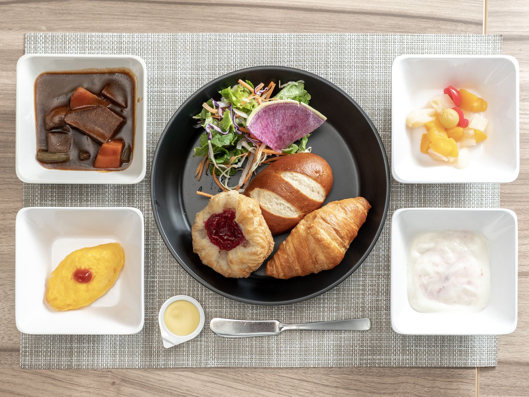 スーパーホテル仙台空港インターの身体がよろこぶ無料朝食ビュッフェ