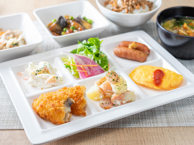 スーパーホテル御殿場１号館の身体がよろこぶ無料朝食ビュッフェ