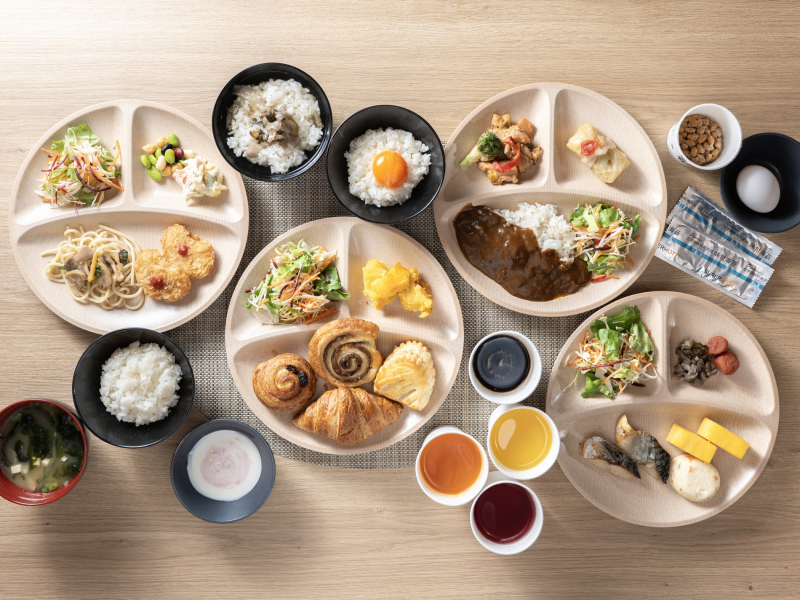 スーパーホテルさいたま・和光市駅前の身体がよろこぶ無料朝食ビュッフェ